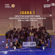 Tim Futsal Mahasiswa Perbankan Syariah UAD